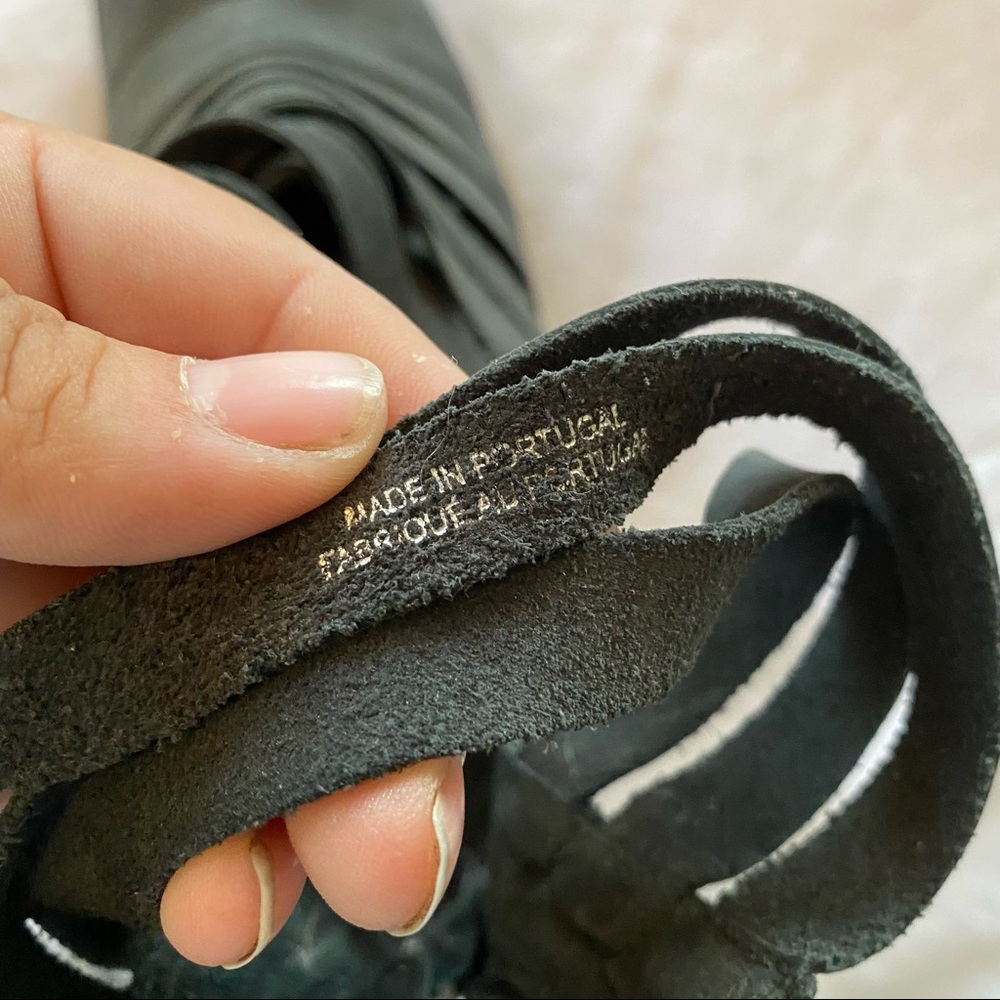 Free People Hybrid Heel Boot - Charcoal - Picture 8 of 12